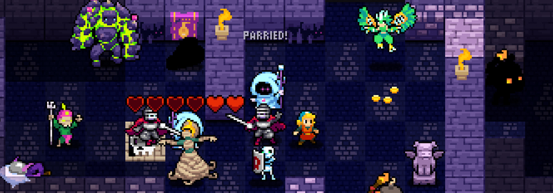 Illustration for article titled Crypt Of The NecroDancer combines intimidating influences into a friendly hybrid